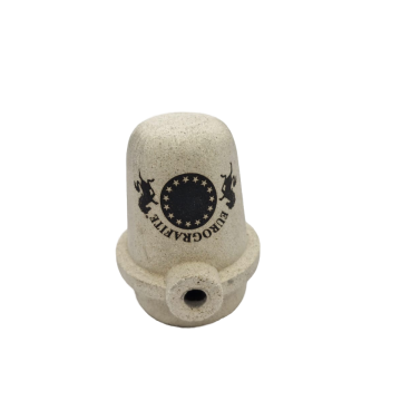 Тигель Manfredi CG020 50/32 h78 из графита высокой плотности и керамики