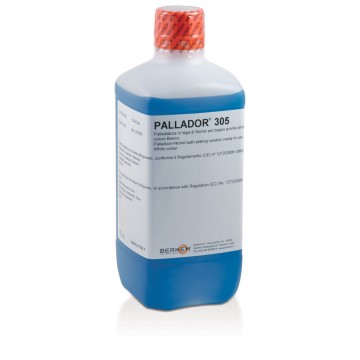 PALLADOR 305 Палладиево-никелевый раствор для ванн, готовый Pd 5г/л - белый