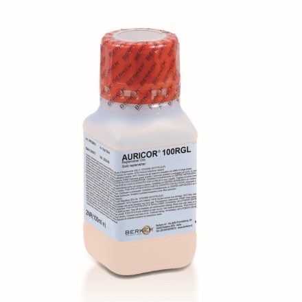 AURICOR 100RGL Обновляющий раствор для золочения Au 10г/100мл