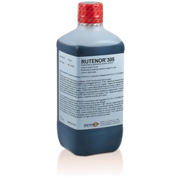 RUTENOR 305 Рутений для ванн,  готовый,  Ru 5г/л - темно-серый