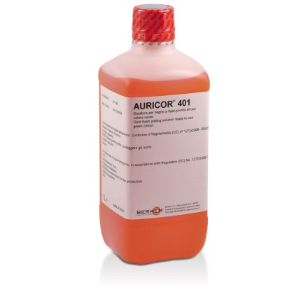 AURICOR 401 Золочение для ванн, готовое Au 1г/л цвет - зеленый