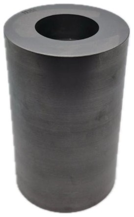 Тигель из графита с увеличенной плотностью для Indutherm CC420 (400см) 88/70х140 для фильеры 45
