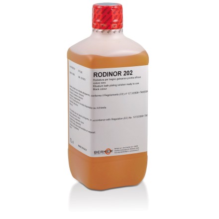 RODINOR 202 Родий для ванн, готовый Rh 2г/л - черный